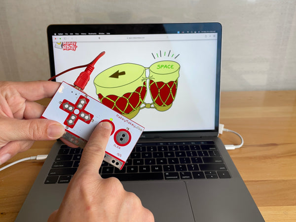 First Time Demo: Makey Makey Bongos and People Piano